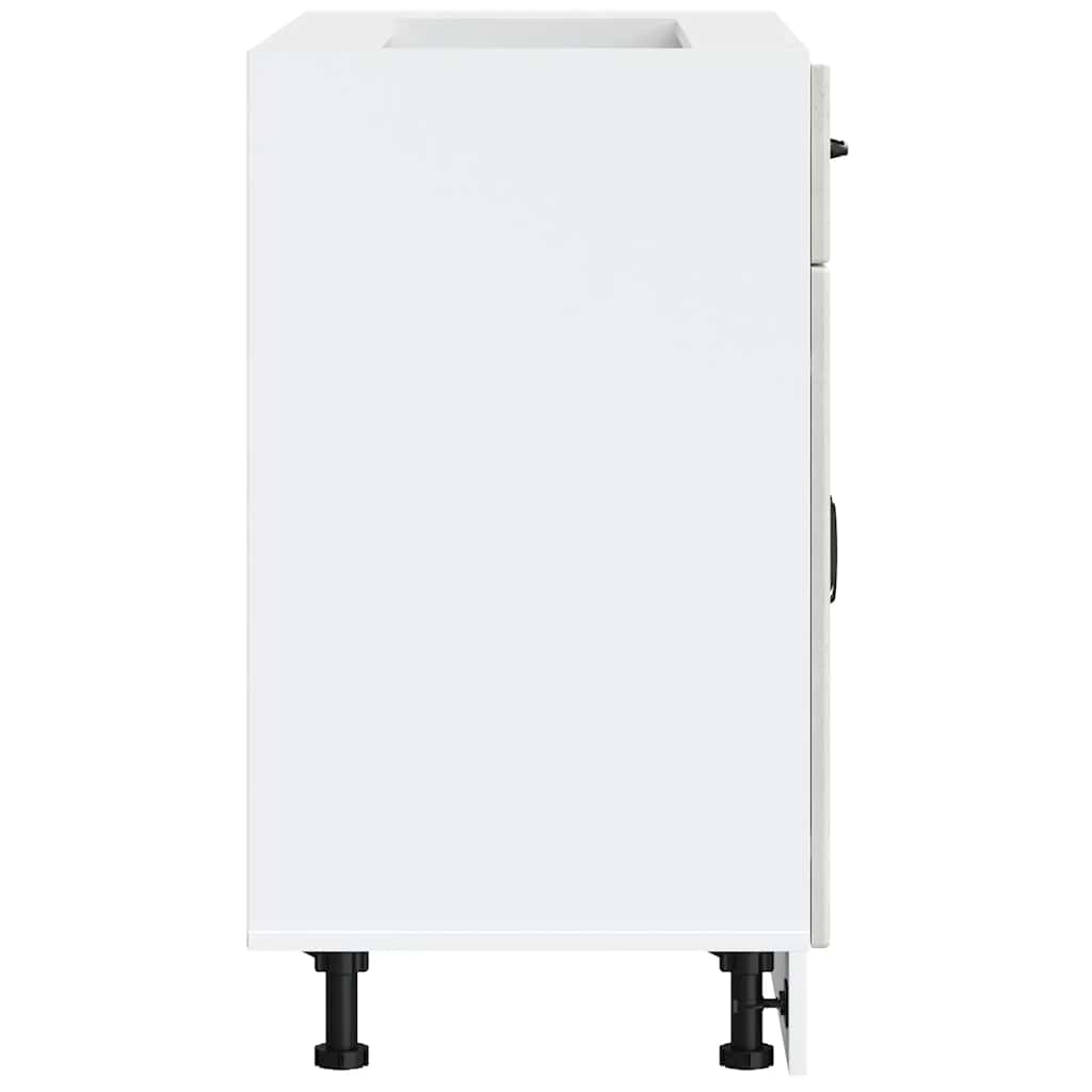 Base da Cucina Lucca Grigio Cemento in Legno Multistrato - homemem39