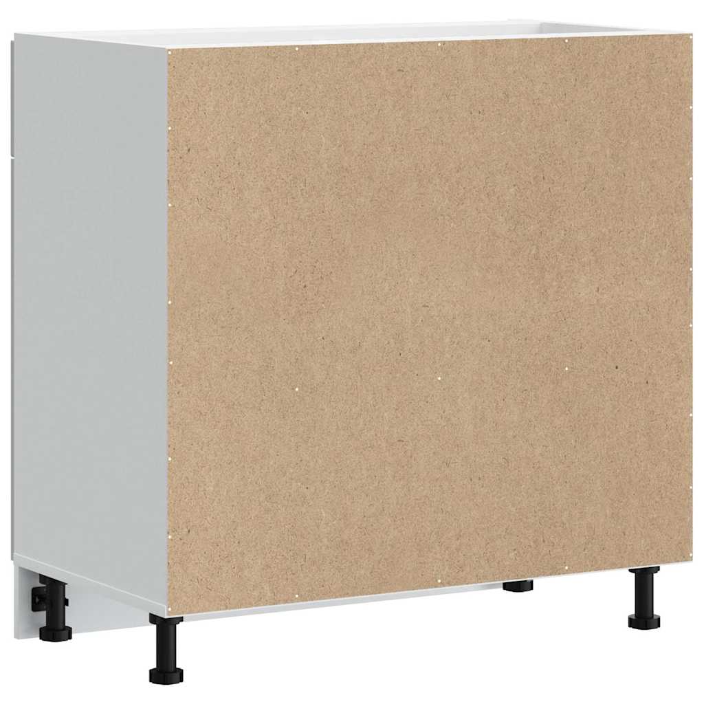 Base da Cucina Lucca Grigio Cemento in Legno Multistrato - homemem39