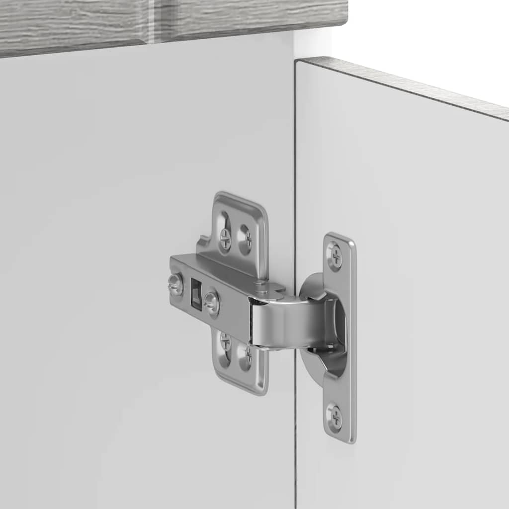 Base da Cucina Lucca Grigio Sonoma in Legno Multistrato - homemem39