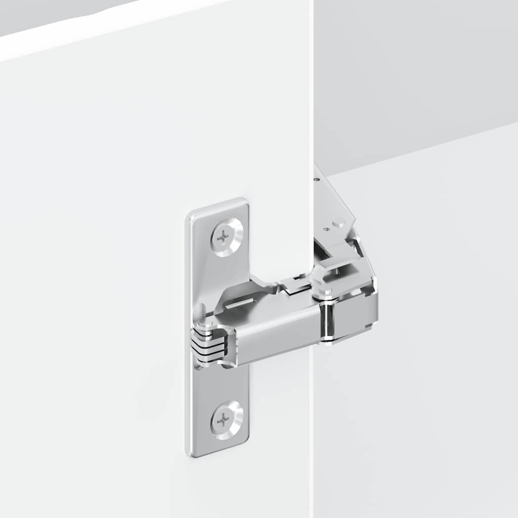 Mobile Base ad Angolo Cucina Lucca Bianco in Legno Multistrato - homemem39