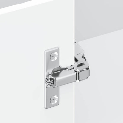 Mobile Base ad Angolo Cucina Lucca Bianco in Legno Multistrato - homemem39