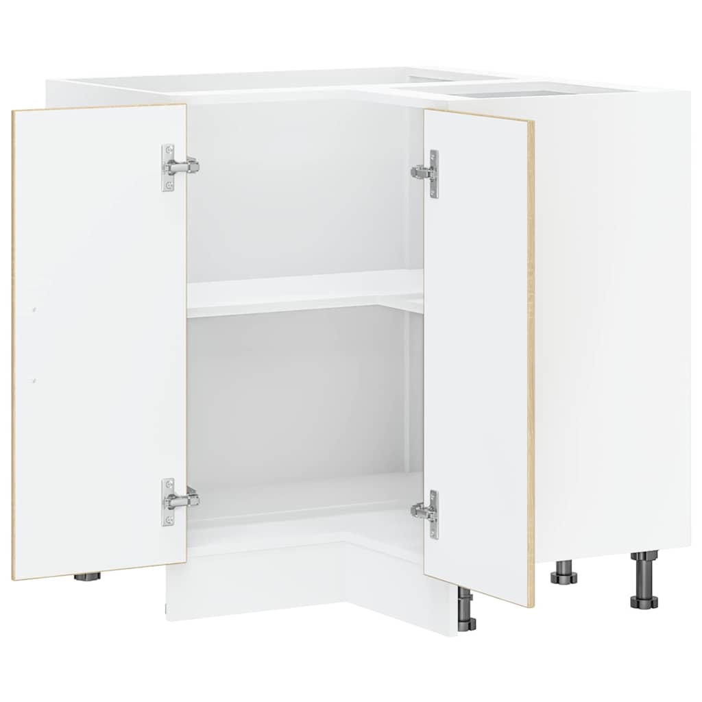 Mobile Base ad Angolo Cucina Lucca Rovere Sonoma in Truciolato - homemem39