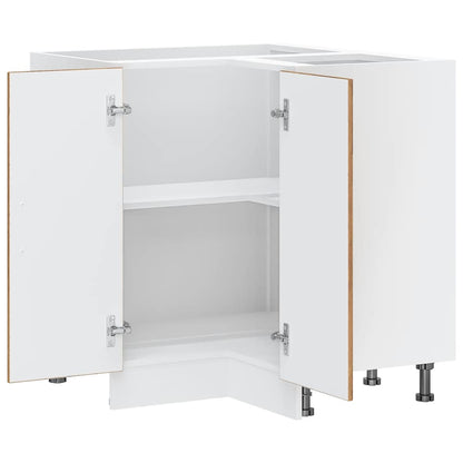 Mobile Base ad Angolo Cucina Lucca Legno Antico in Truciolato - homemem39