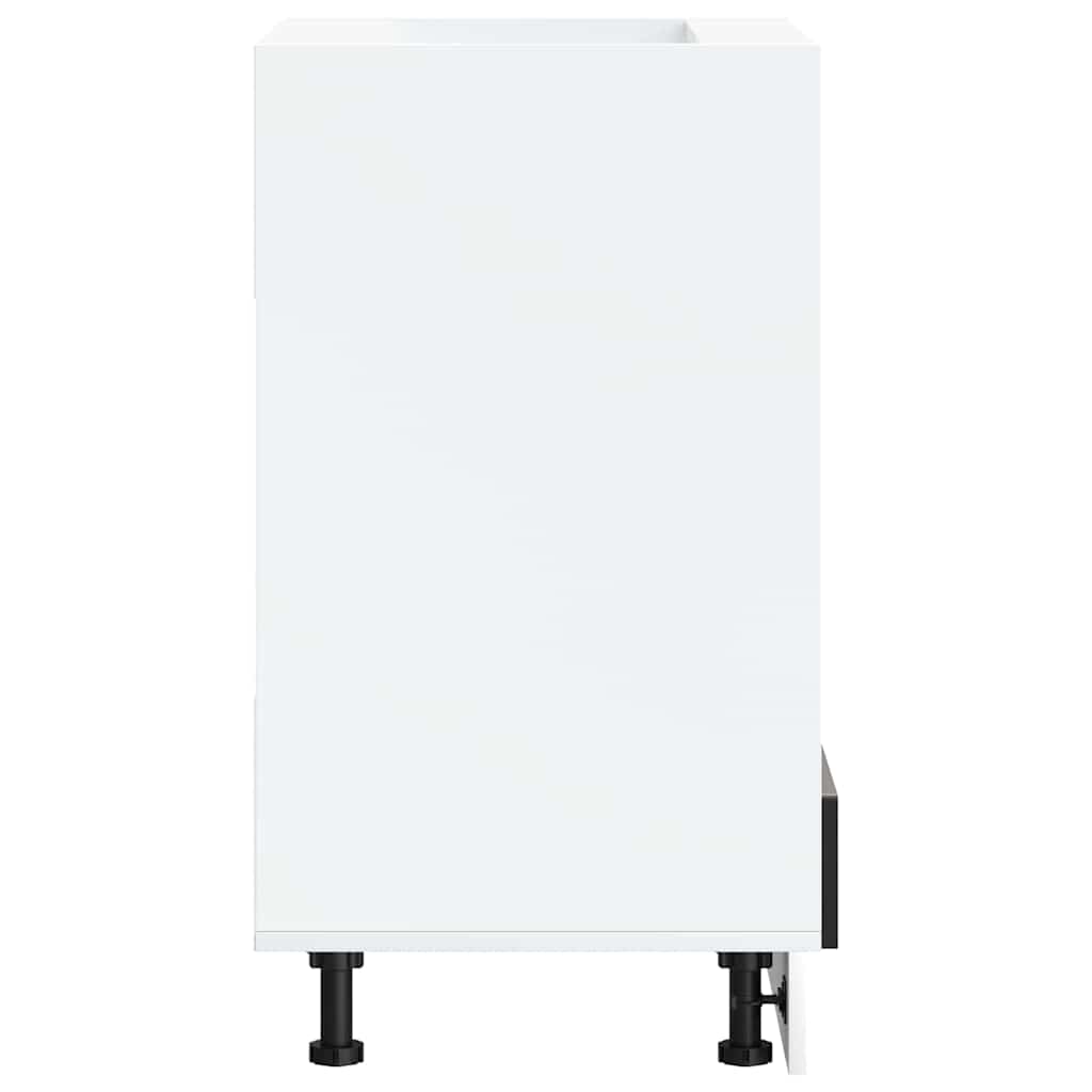 Armadio Forno Lucca Nero in Legno Multistrato - homemem39