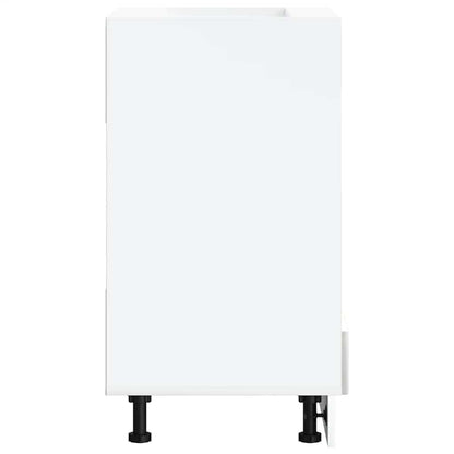 Armadio Forno Lucca Grigio Cemento in Legno Multistrato - homemem39