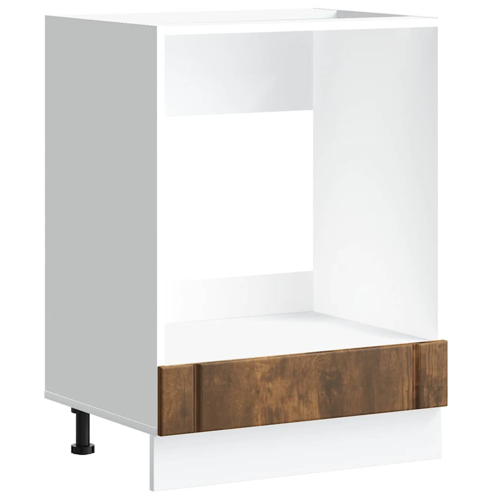 Armadio Forno Lucca Rovere Fumo in Legno Multistrato - homemem39