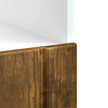 Armadio Forno Lucca Rovere Fumo in Legno Multistrato - homemem39