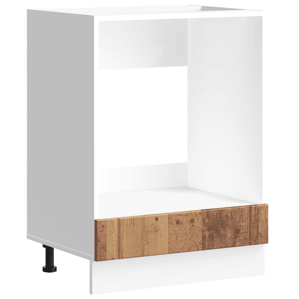 Armadio Forno Lucca Legno Antico in Legno Multistrato - homemem39