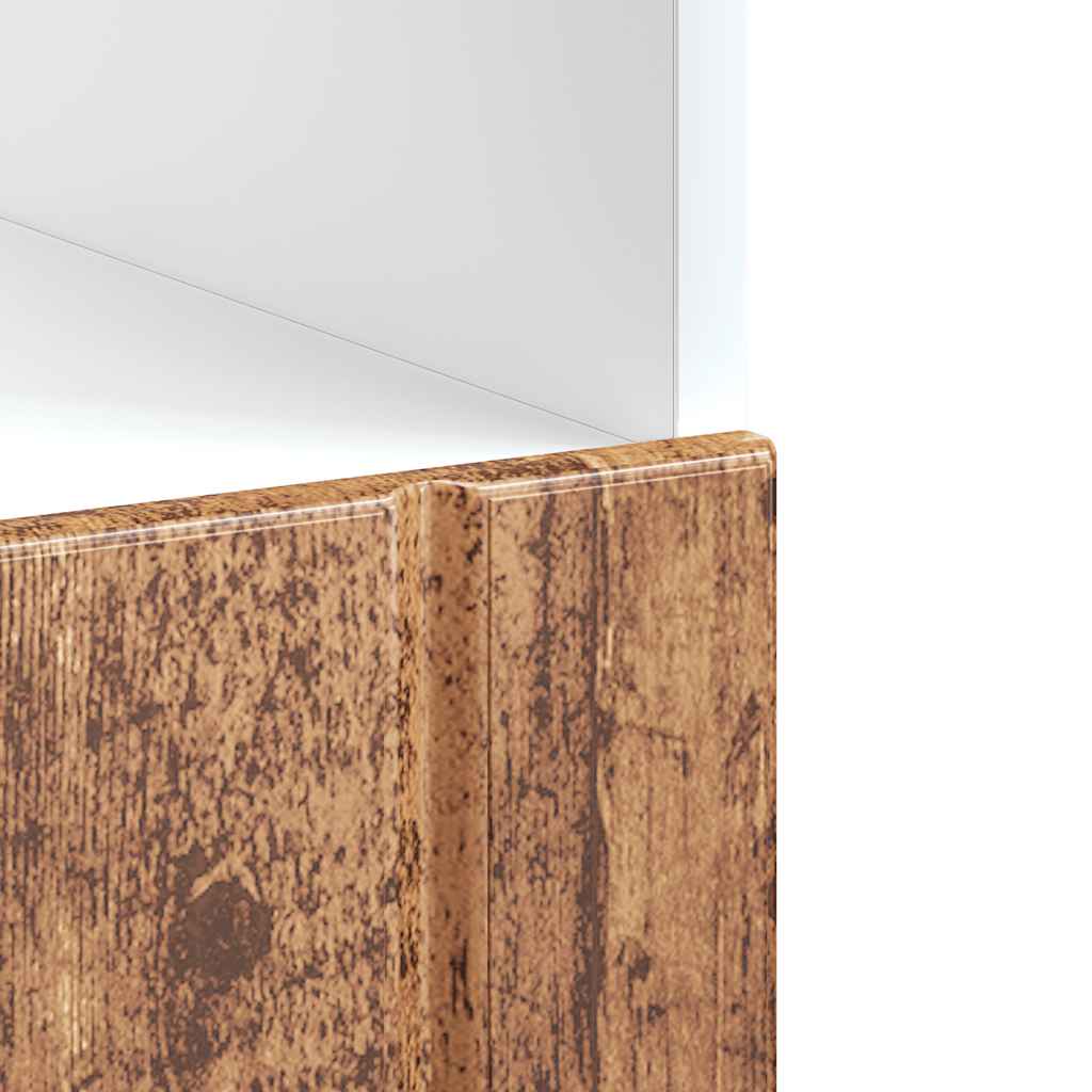 Armadio Forno Lucca Legno Antico in Legno Multistrato - homemem39