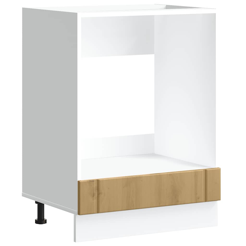 Armadio Forno Lucca Rovere Artigianale in Legno Multistrato - homemem39