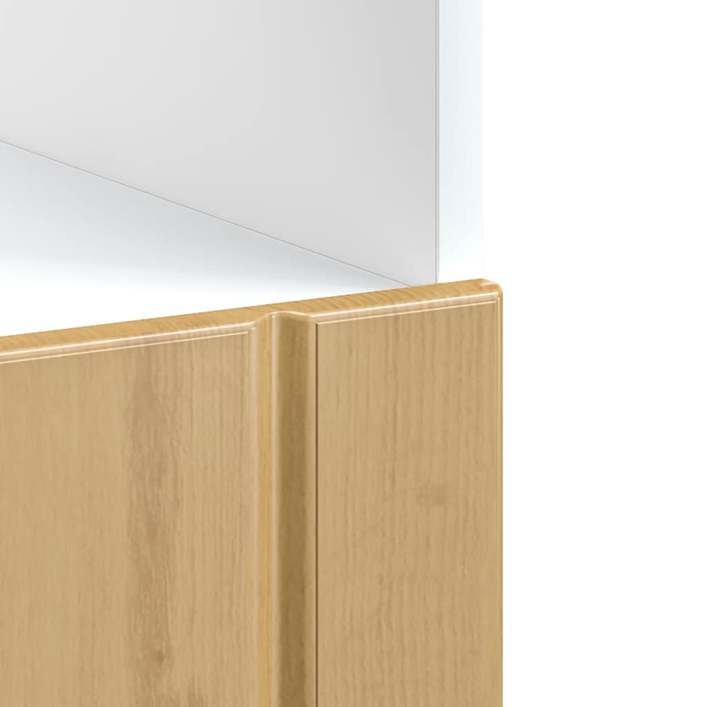 Armadio Forno Lucca Rovere Artigianale in Legno Multistrato - homemem39