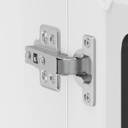 Pensile da Cucina con Porta in Vetro Lucca Nero - homemem39