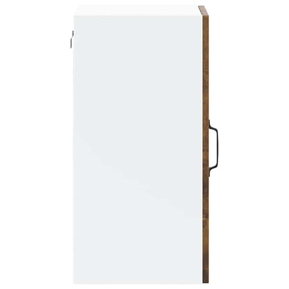 Pensile da Cucina con Porta in Vetro Lucca Rovere Fumo - homemem39