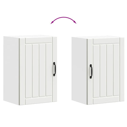 Pensile da Cucina Lucca Bianco in Legno Multistrato - homemem39