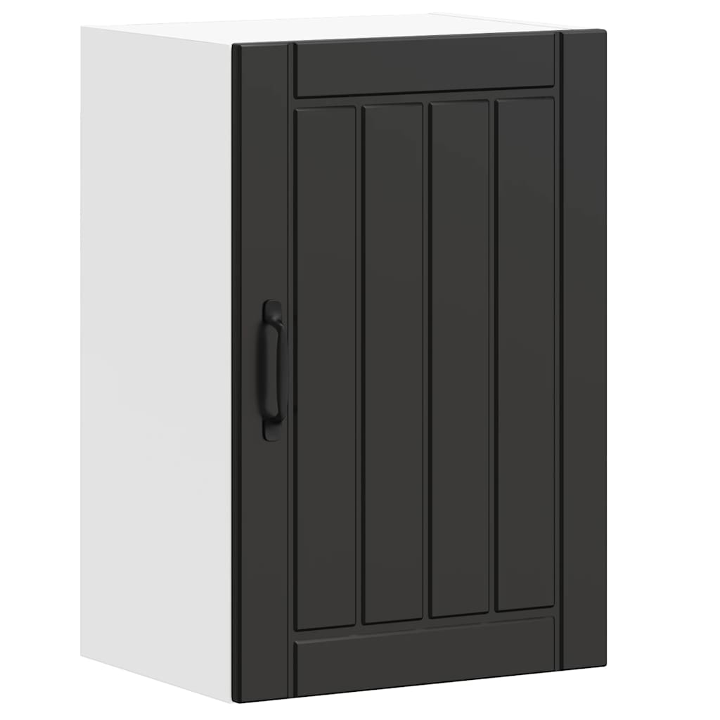 Pensile da Cucina Lucca Nero in Legno Multistrato - homemem39