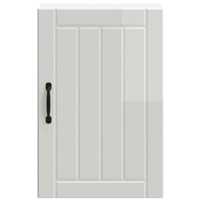 Pensile da Cucina Lucca Bianco Lucido in Legno Multistrato - homemem39