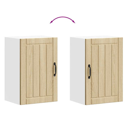 Pensile da Cucina Lucca Rovere Sonoma in Legno Multistrato - homemem39