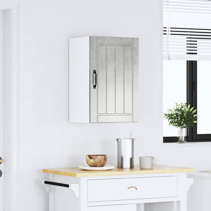 Pensile da Cucina Lucca Grigio Cemento in Legno Multistrato - homemem39