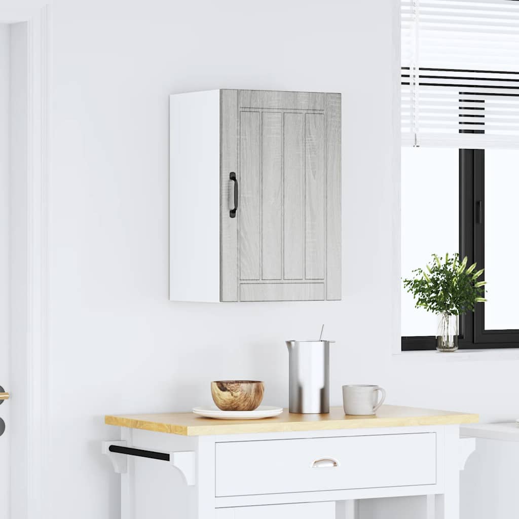 Pensile da Cucina Lucca Grigio Sonoma in Legno Multistrato - homemem39