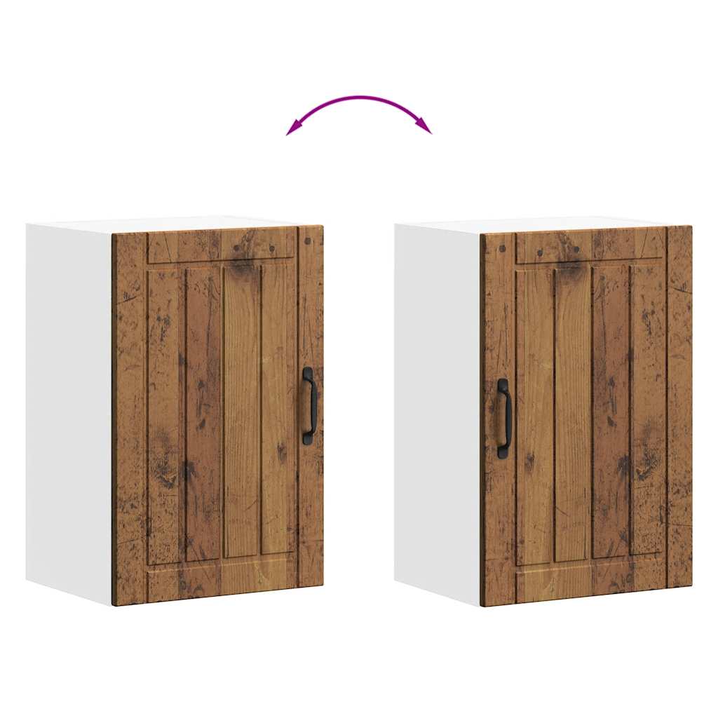 Pensile da Cucina Lucca Legno Antico in Legno Multistrato - homemem39