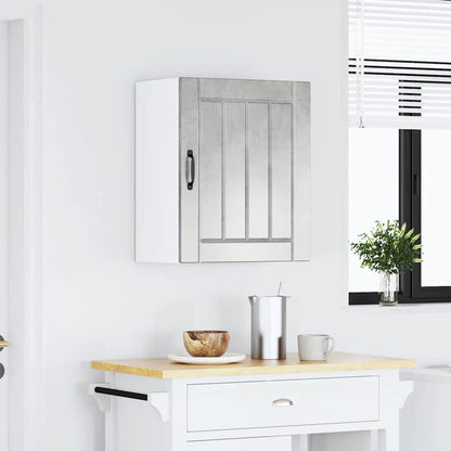 Pensile da Cucina Lucca Grigio Cemento in Legno Multistrato - homemem39