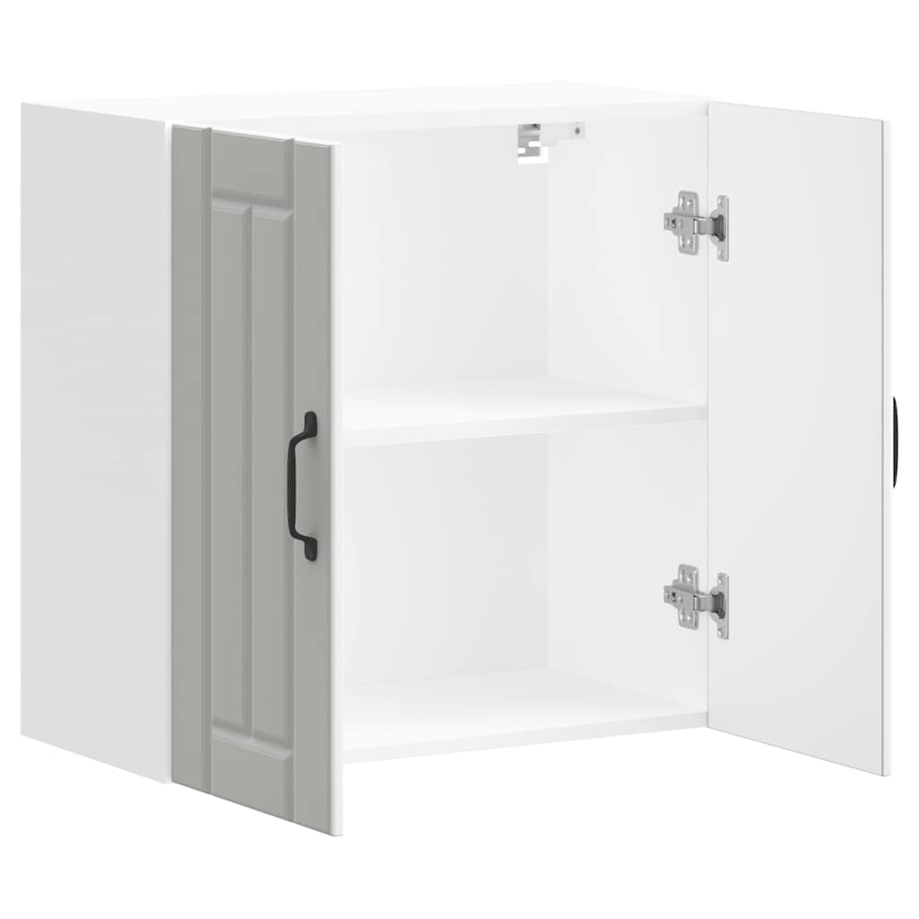 Pensile da Cucina Lucca Bianco in Legno Multistrato - homemem39