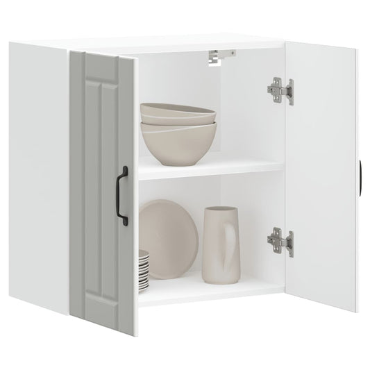 Pensile da Cucina Lucca Bianco in Legno Multistrato - homemem39