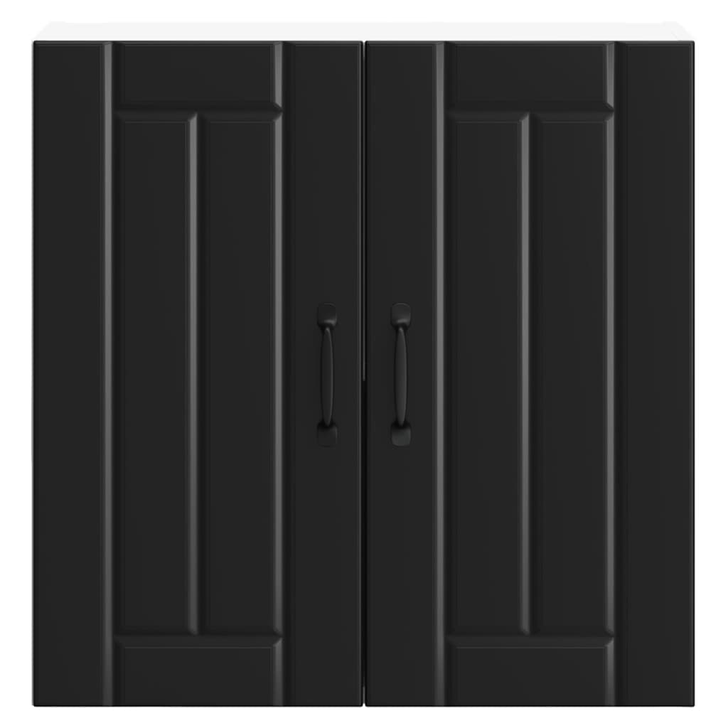 Pensile da Cucina Lucca Nero in Legno Multistrato - homemem39