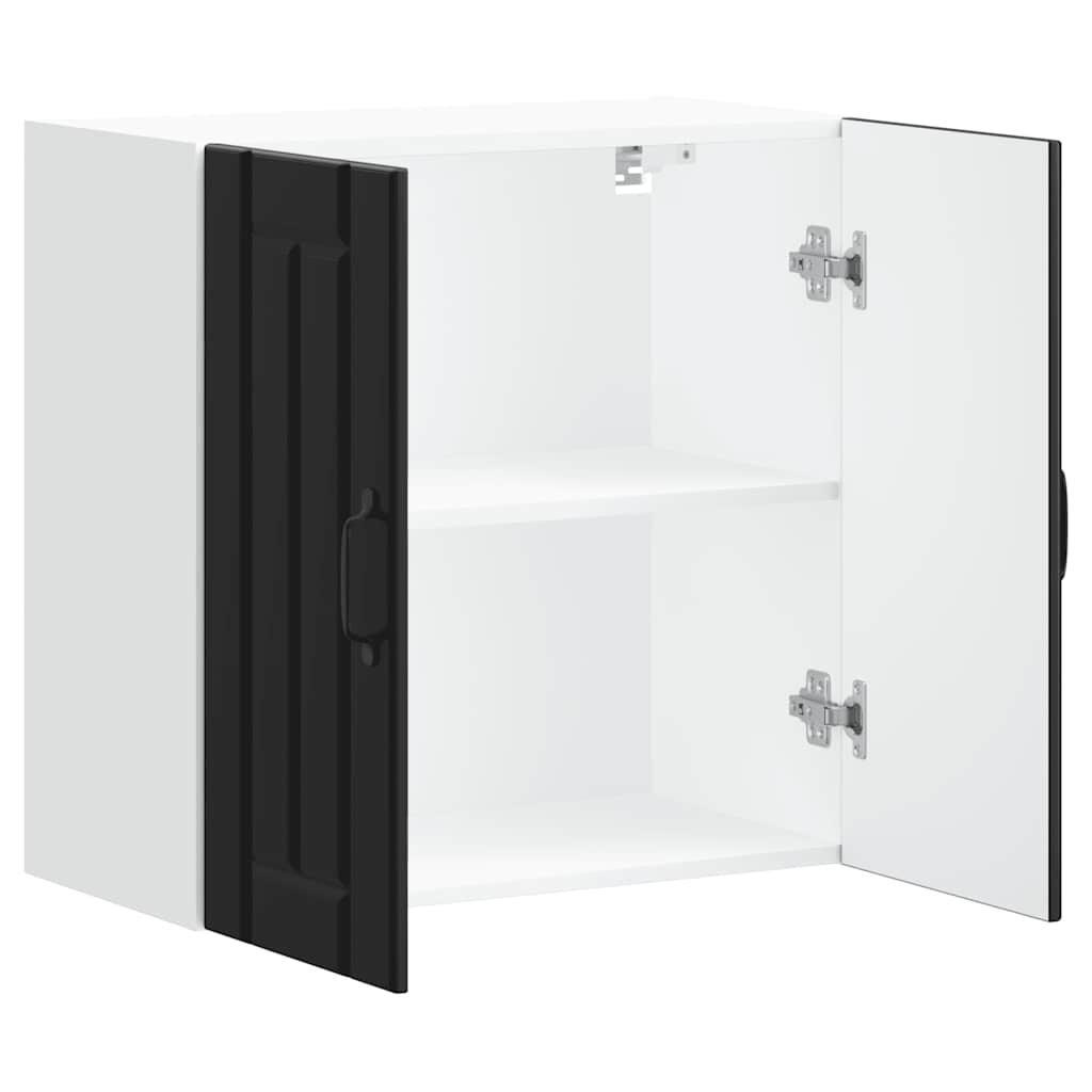 Pensile da Cucina Lucca Nero in Legno Multistrato - homemem39