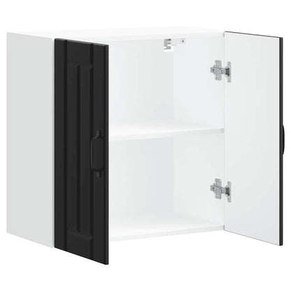 Pensile da Cucina Lucca Nero in Legno Multistrato - homemem39