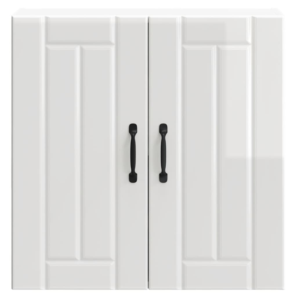 Pensile da Cucina Lucca Bianco Lucido in Legno Multistrato - homemem39