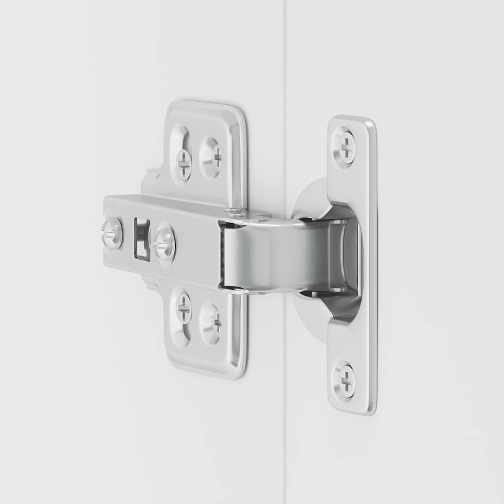 Pensile da Cucina Lucca Bianco Lucido in Legno Multistrato - homemem39