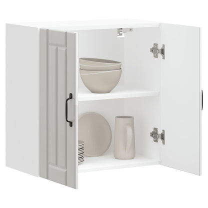 Pensile da Cucina Lucca Bianco Lucido in Legno Multistrato - homemem39