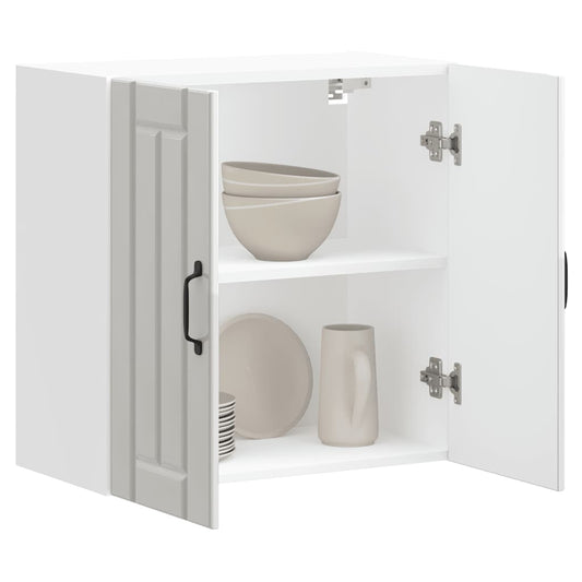 Pensile da Cucina Lucca Bianco Lucido in Legno Multistrato - homemem39