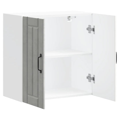 Pensile da Cucina Lucca Grigio Cemento in Legno Multistrato - homemem39