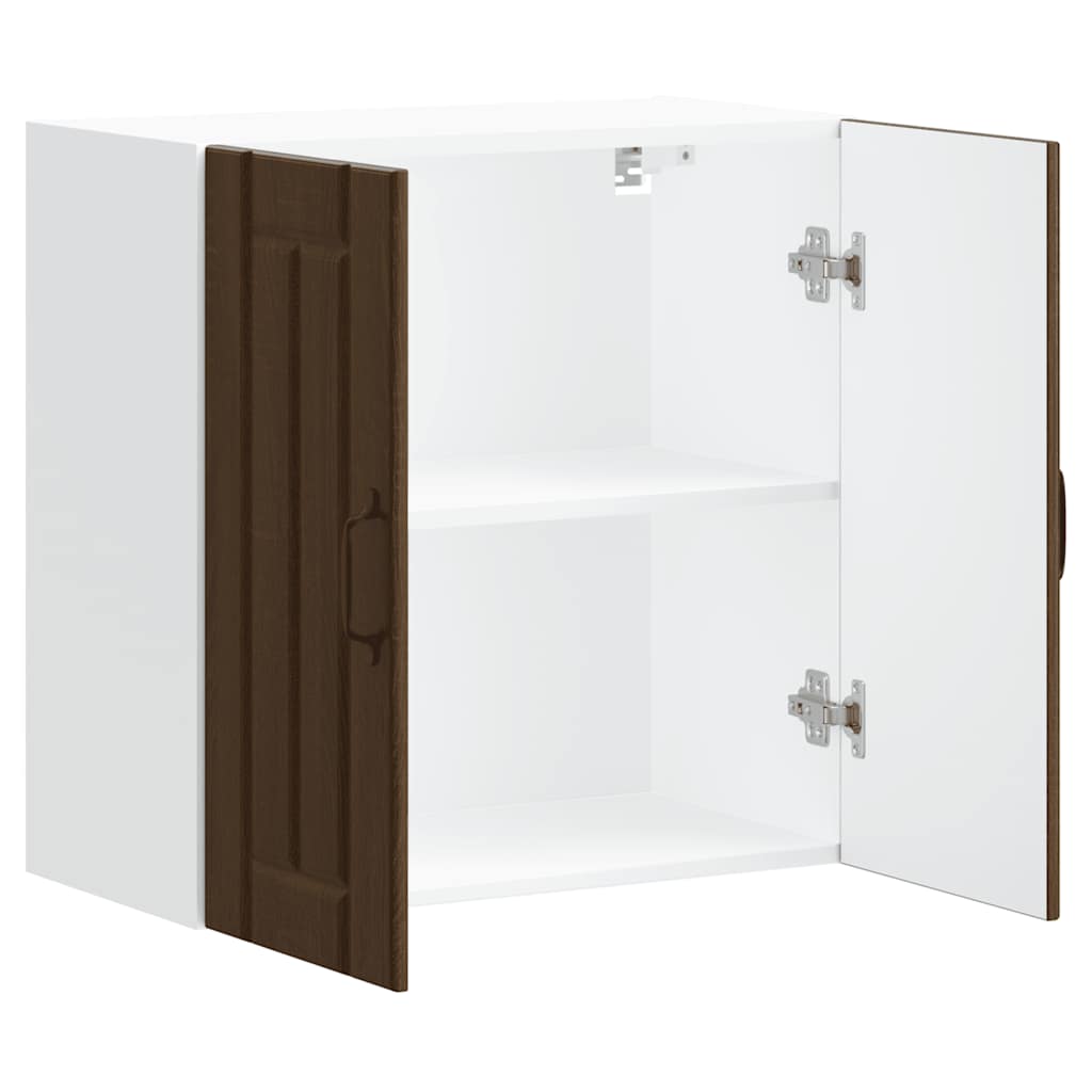 Pensile da Cucina Lucca Rovere Marrone in Legno Multistrato - homemem39