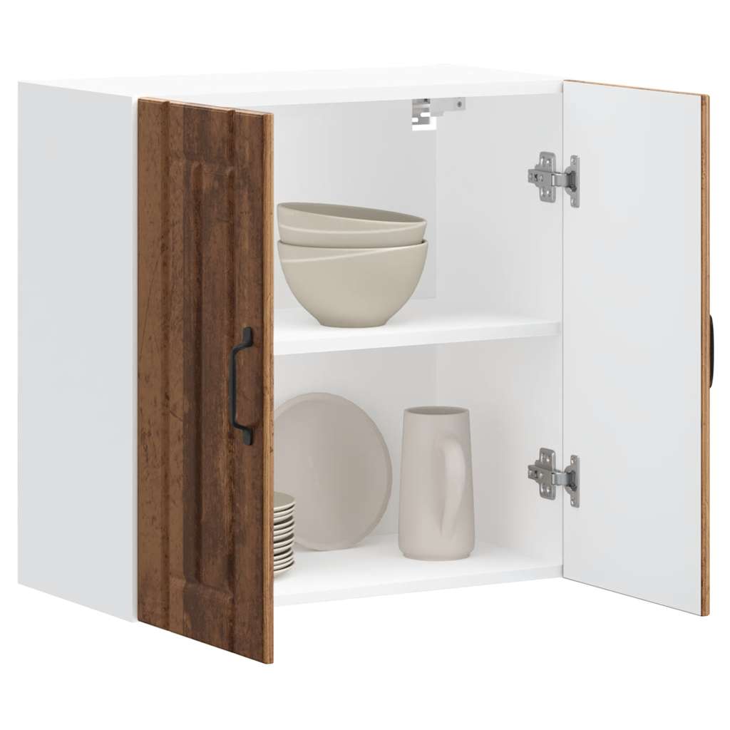 Pensile da Cucina Lucca Legno Antico in Legno Multistrato - homemem39