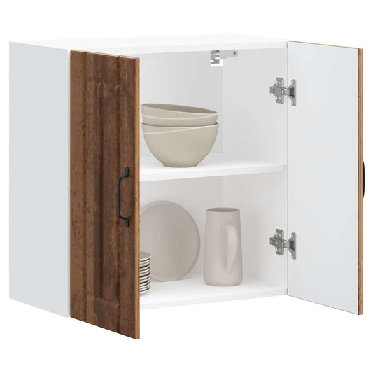 Pensile da Cucina Lucca Legno Antico in Legno Multistrato - homemem39