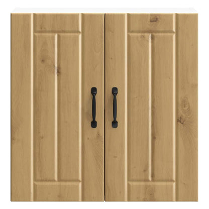 Pensile da Cucina Lucca Rovere Artigianale in Legno Multistrato - homemem39