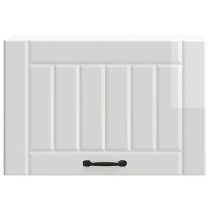 Pensile da Cucina Lucca Bianco Lucido in Legno Multistrato - homemem39