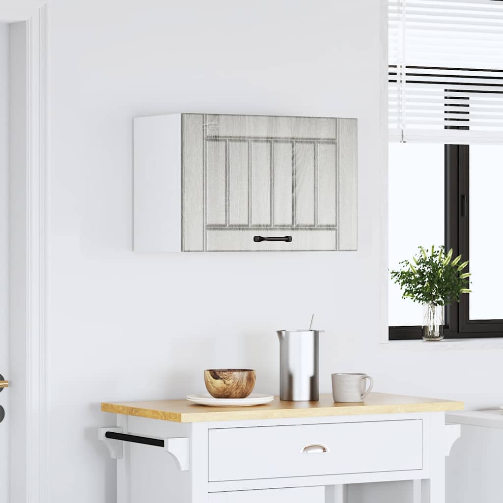 Pensile da Cucina Lucca Grigio Sonoma in Legno Multistrato - homemem39