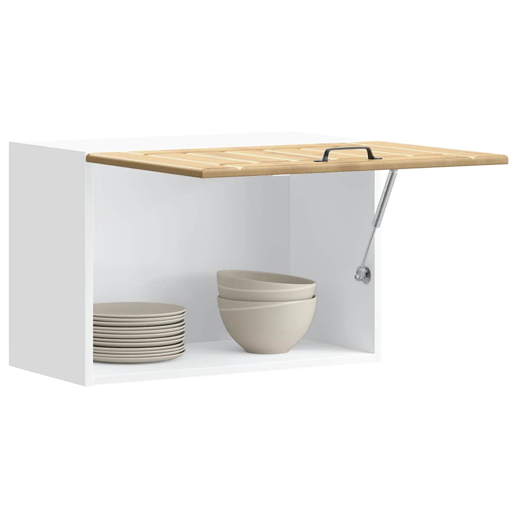 Pensile da Cucina Lucca Rovere Artigianale in Legno Multistrato - homemem39