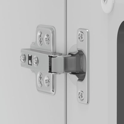 Pensile da Cucina con Porta in Vetro Lucca Nero Truciolato - homemem39