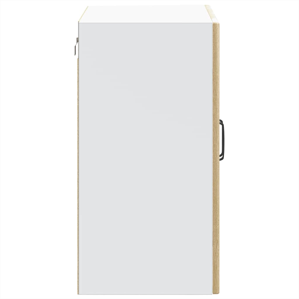 Pensile da Cucina con Porta in Vetro Lucca Rovere Sonoma - homemem39