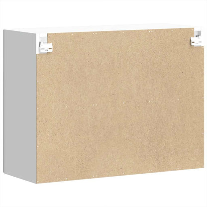 Pensile da Cucina con Porta in Vetro Lucca Grigio Cemento - homemem39