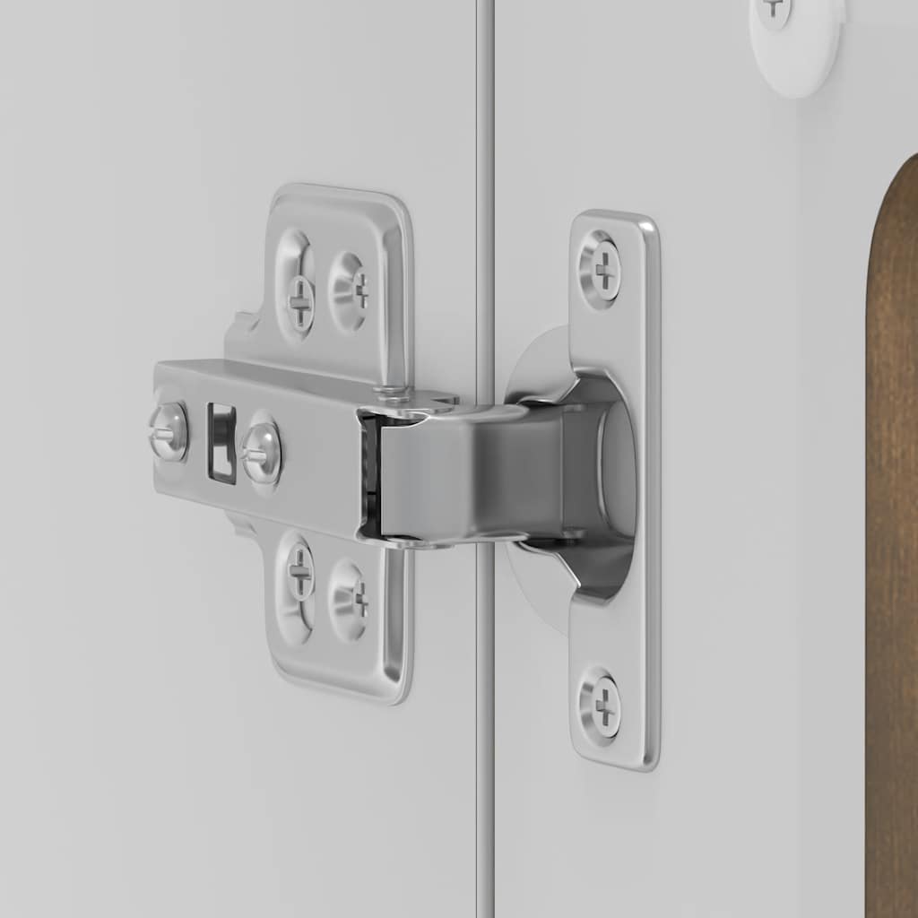 Pensile da Cucina con Porta in Vetro Lucca Rovere Fumo - homemem39