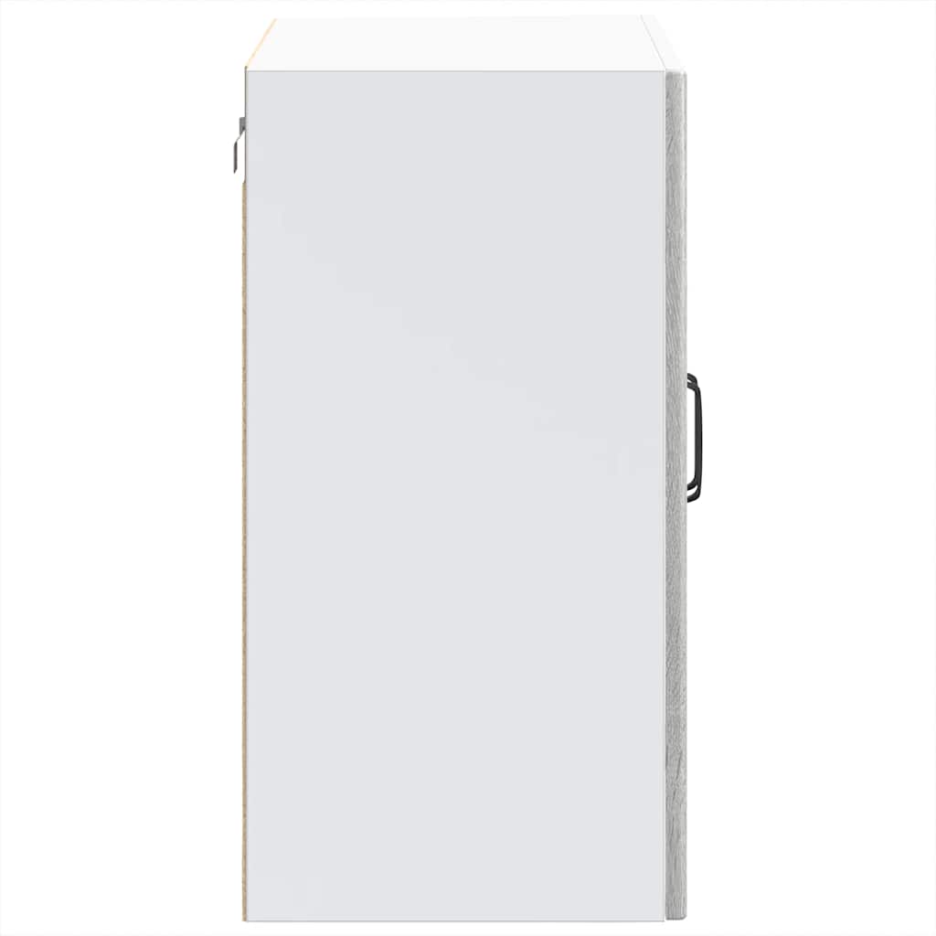 Pensile da Cucina con Porta in Vetro Lucca Grigio Sonoma - homemem39