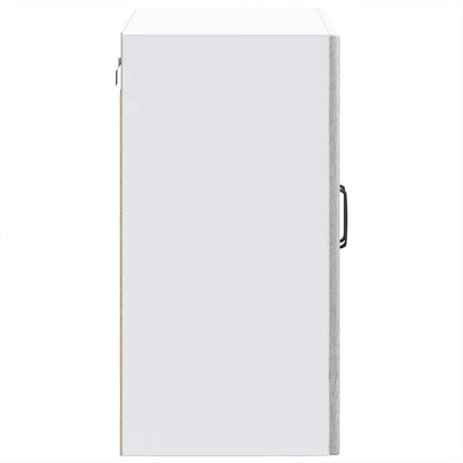 Pensile da Cucina con Porta in Vetro Lucca Grigio Sonoma - homemem39