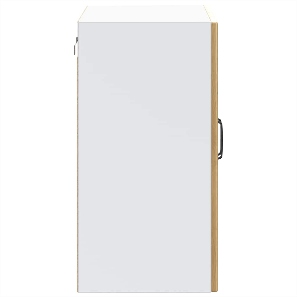 Pensile da Cucina con Porta in Vetro Lucca Rovere Artigianale - homemem39