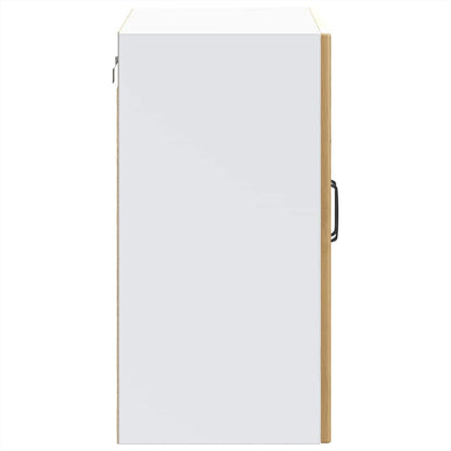 Pensile da Cucina con Porta in Vetro Lucca Rovere Artigianale - homemem39